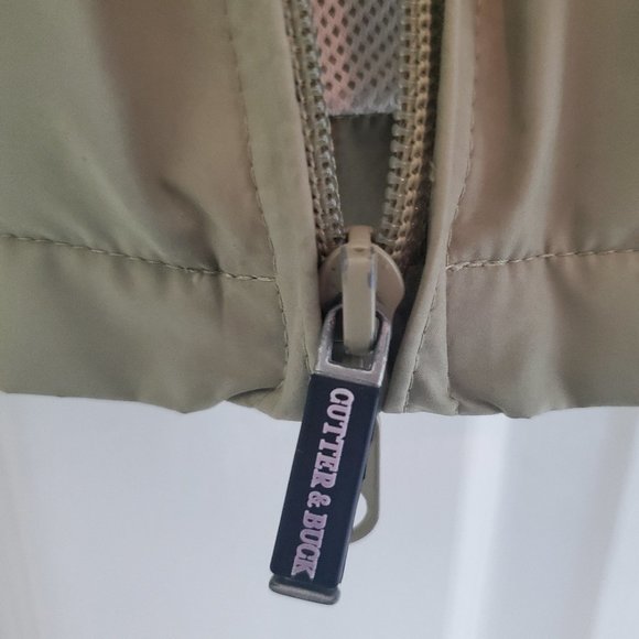 Vintage Cutter & Buck Green Bay Packers Embroidered Lightweight Jacket Rain Coat - Picture 7 of 14